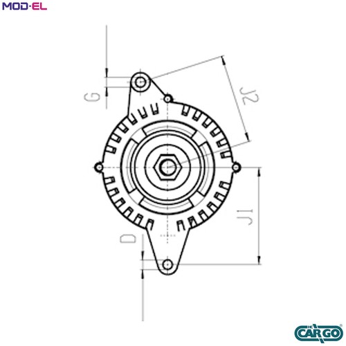 Alternator 032 111 477 for - f,