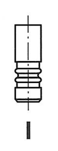 Intake valve fits audi 100 - intake,