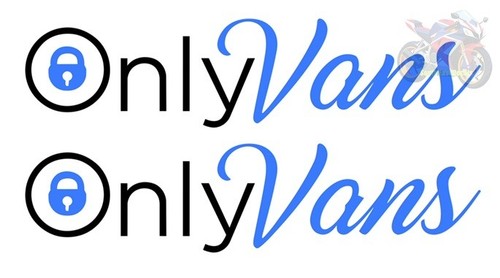 Only vans sticker decal - 2x,