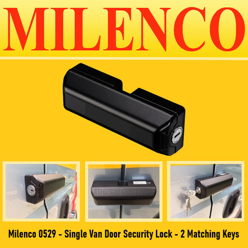 Milenco caddy black van - vw,