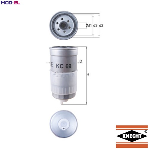 Fuel filter for vw - filter,