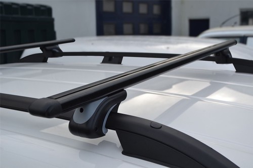 Black roof rails - black,