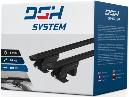 Roof rack bars rails - rack, for