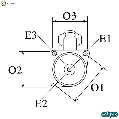 Starter 032 111 - f, vw