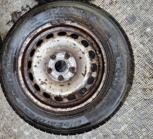 Caddy steel wheel tyre - caddy,