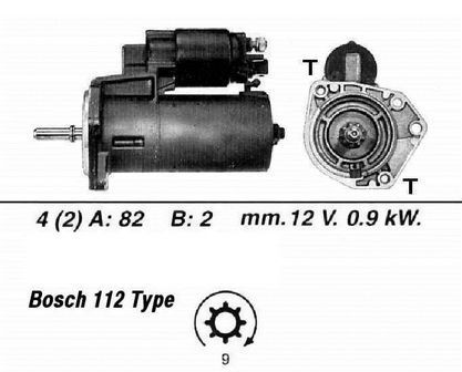 Genuine wai starter motor - genuine,