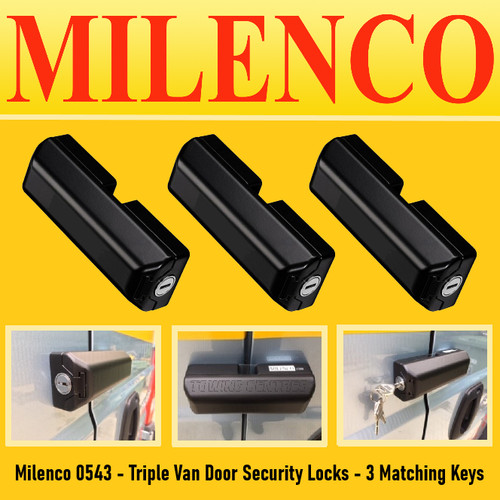 Milenco caddy black - black, van