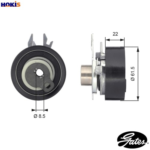 Tensioner pulley timing - pulley,